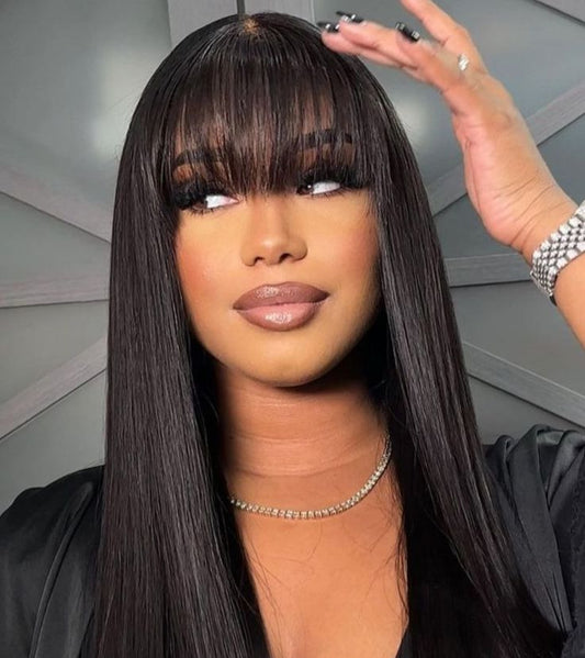 Wig Straight Fringe