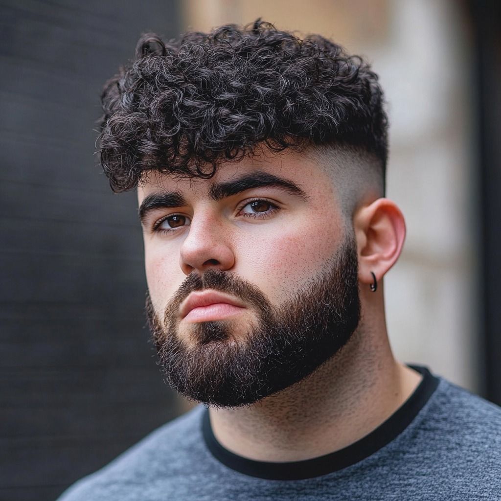 Wig Curly Men 2