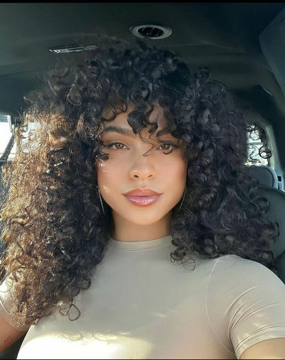 Wig Curly Frizzy