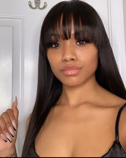 Wig Straight Fringe