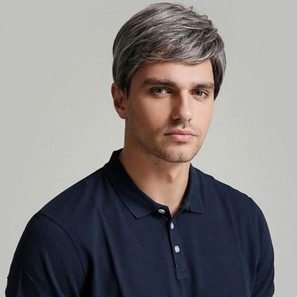 Wig Short Straight Synthetic Men