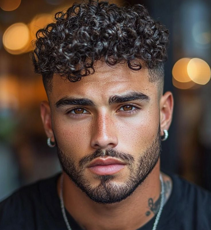 Wig Curly Men 2