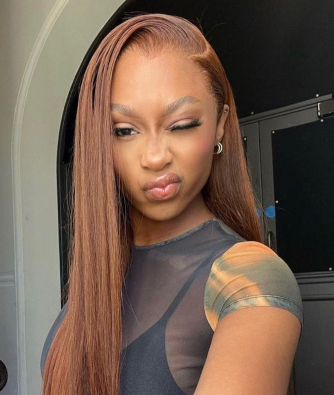 Wig Chocolate Brown straight