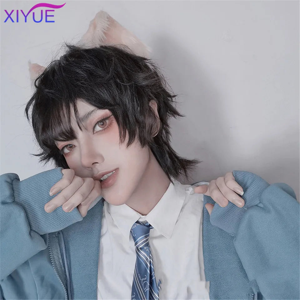 Wig Straight Cosplay Synthetic