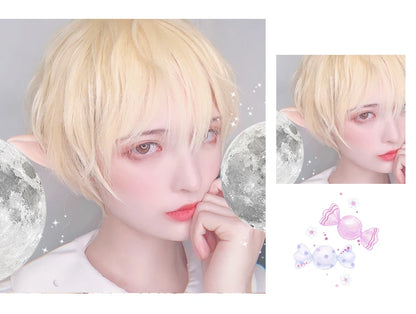 Wig Straight Cosplay Synthetic