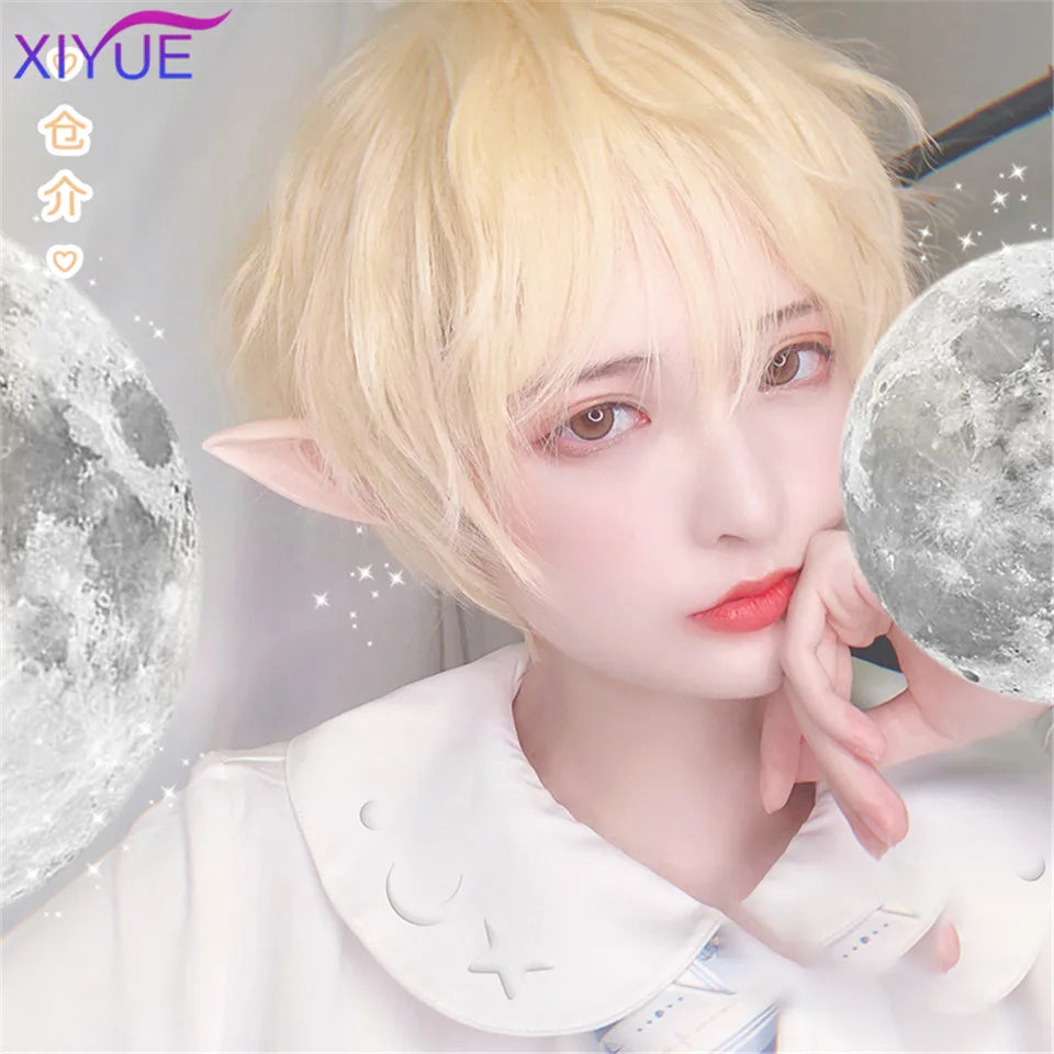 Wig Straight Cosplay Synthetic