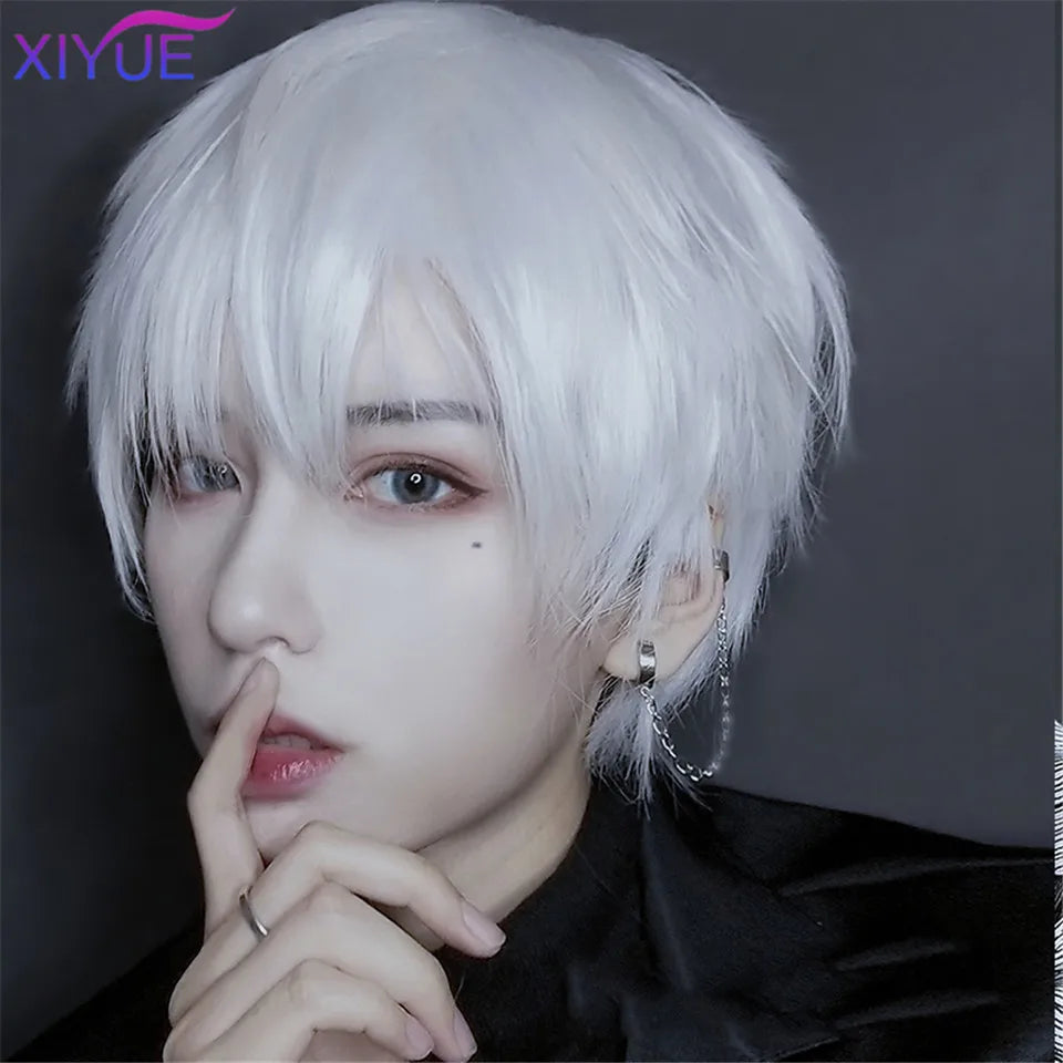 Wig Straight Cosplay Synthetic