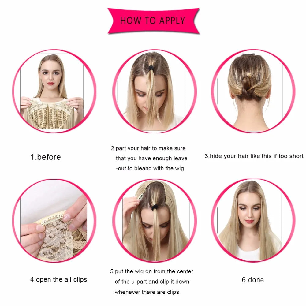 Hair Extensions: Synthetic Straight