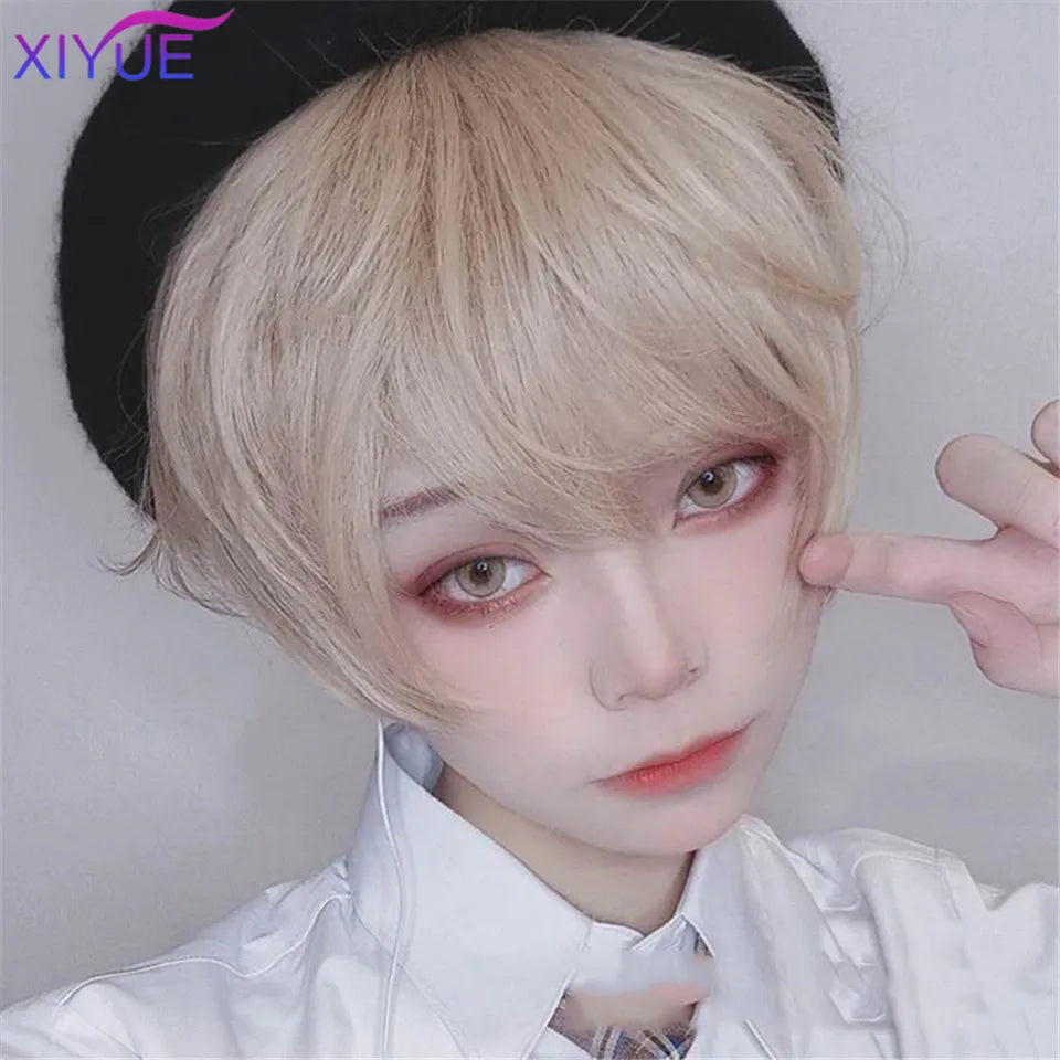 Wig Straight Cosplay Synthetic