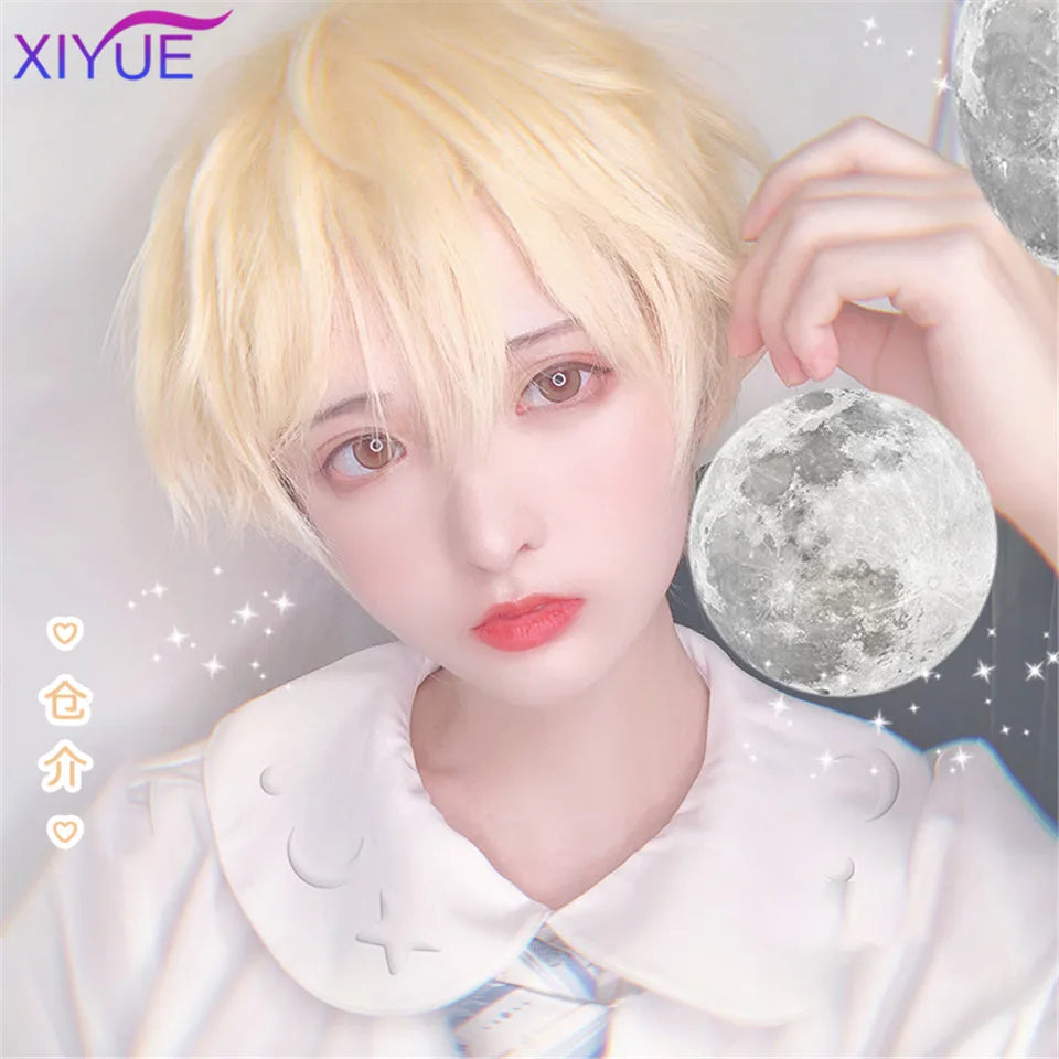 Wig Straight Cosplay Synthetic