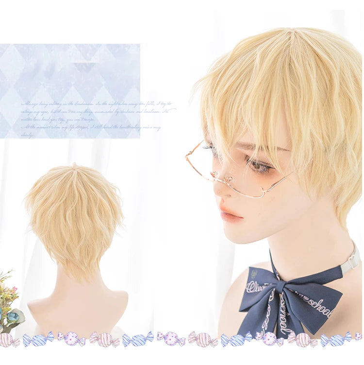 Wig Straight Cosplay Synthetic