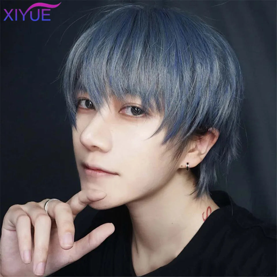 Wig Straight Cosplay Synthetic