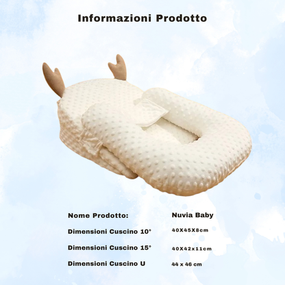 Nuvia Baby - Cuscino per Bambini