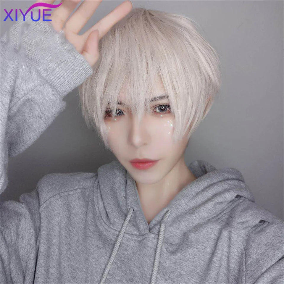 Wig Straight Cosplay Synthetic