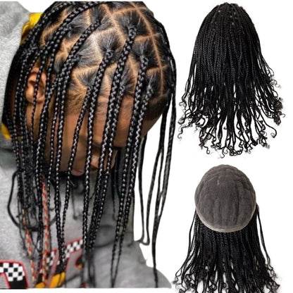 Wig Hair Braids Men