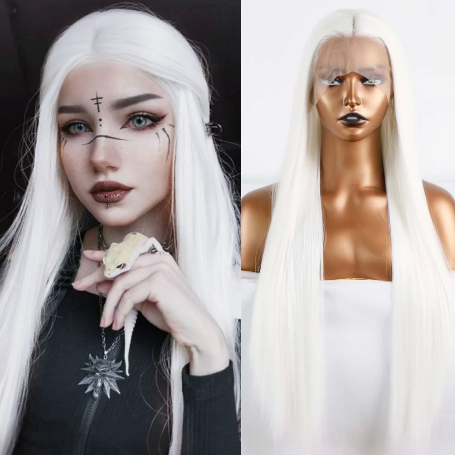 Wig Biancaneve Synthetic