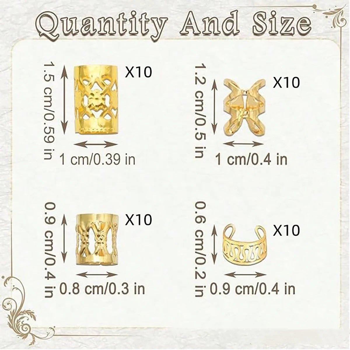 Hair Clips For Braids (40pcs)