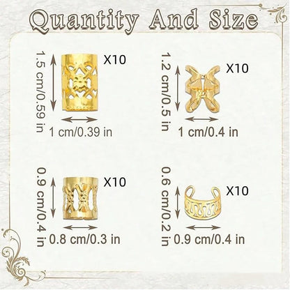 Hair Clips For Braids (40pcs)