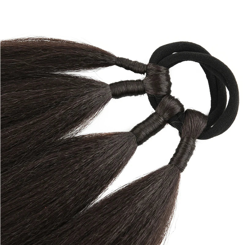 Extension Ponytail Braids Synthetic