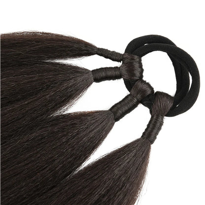 Extension Ponytail Braids Synthetic
