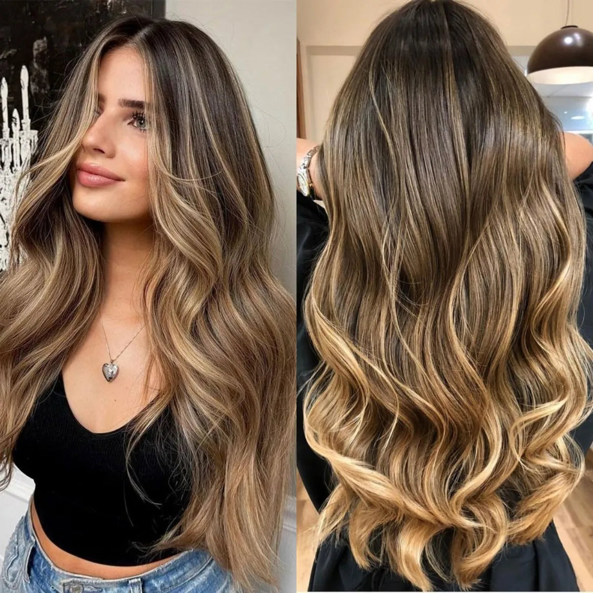 Wig Wavy Synthetic