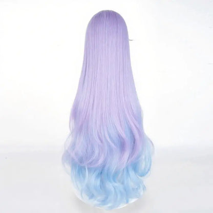 Wig Cosplay Synthetic Purple