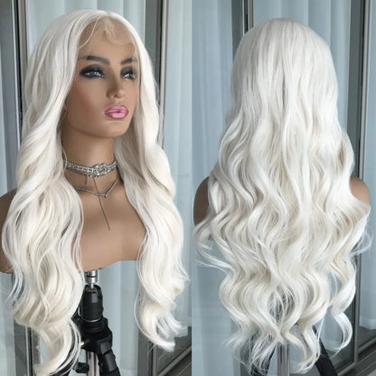 Wig Wavy Synthetic