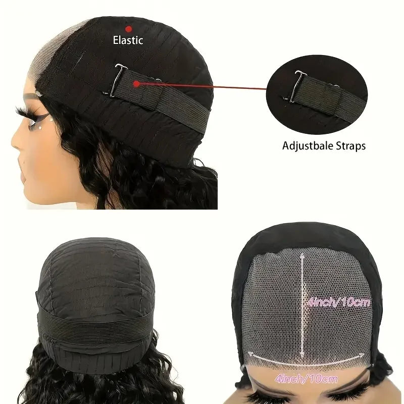 Wig 4x4 Glueless Curly