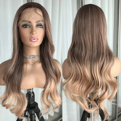 Wig Wavy Synthetic