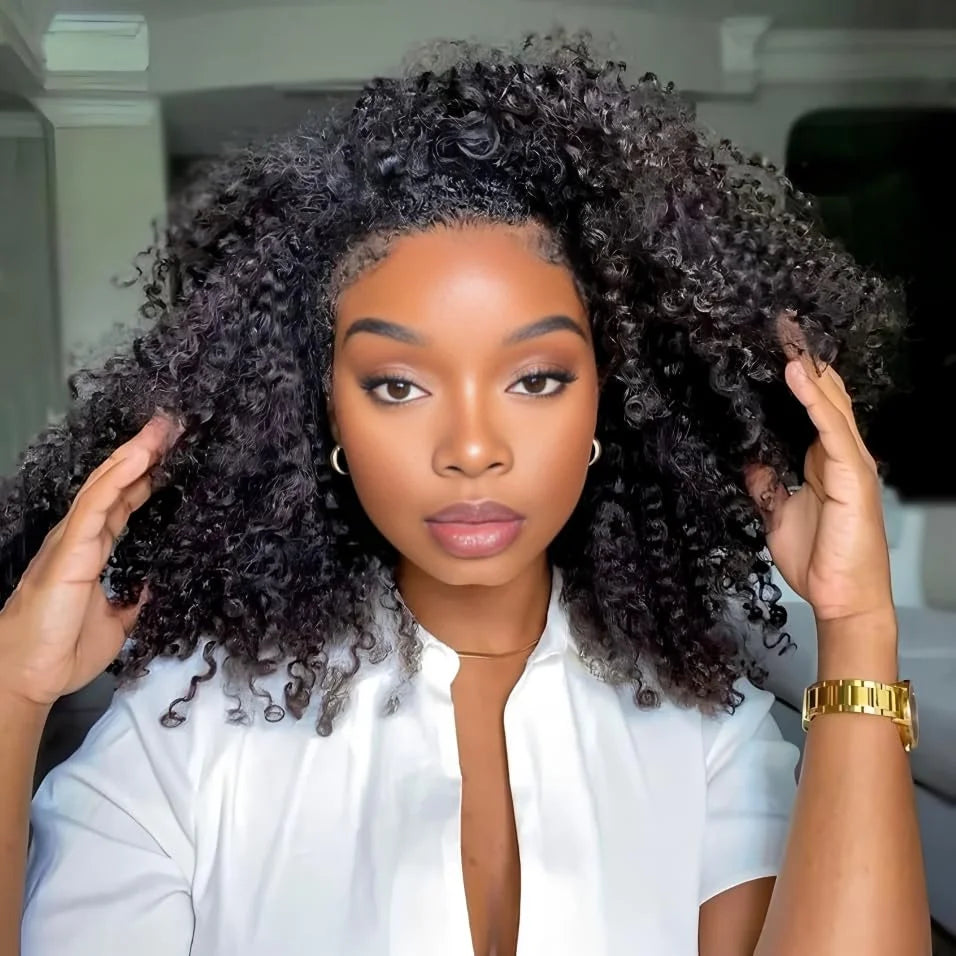 Wig Curly Frizzy