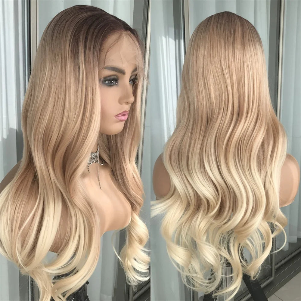 Wig Wavy Synthetic