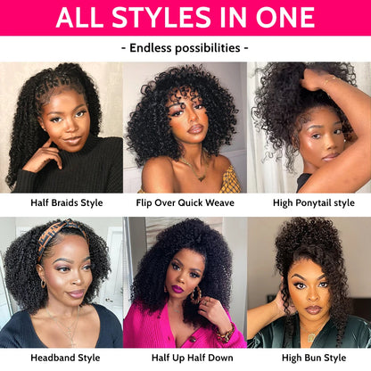 Wig Curly Frizzy