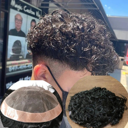 Wig Curly Men 2