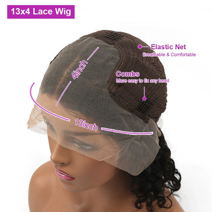 Wig Blonde 13x4