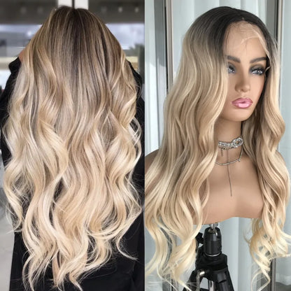Wig Wavy Synthetic