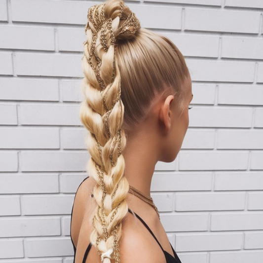 Extension Ponytail Braids Synthetic