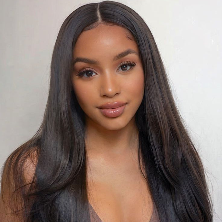 Wig Straight Black (200%)