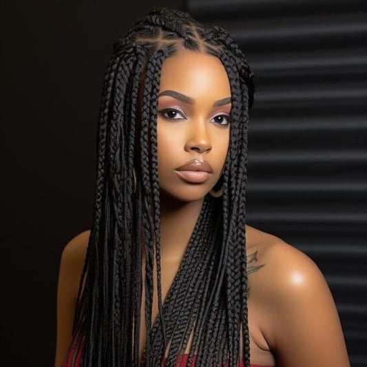Wig Synthetic Braided