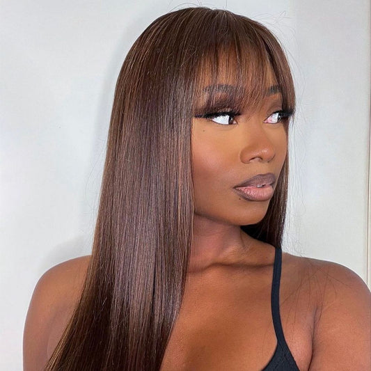 Wig Chocolate Brown straight