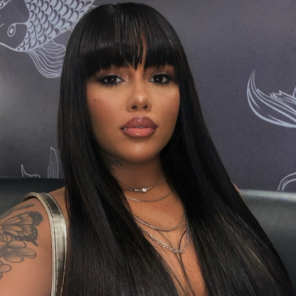 Wig Straight Fringe